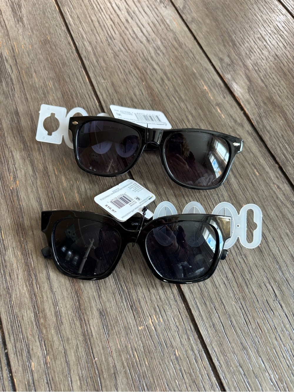 Women’s Black Sunglasses - set of 2